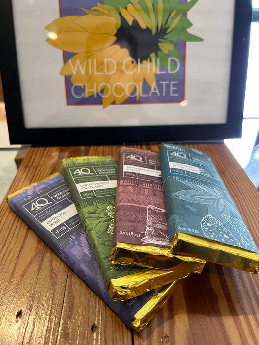 4Questions Single-Origin Chocolate Bar Set