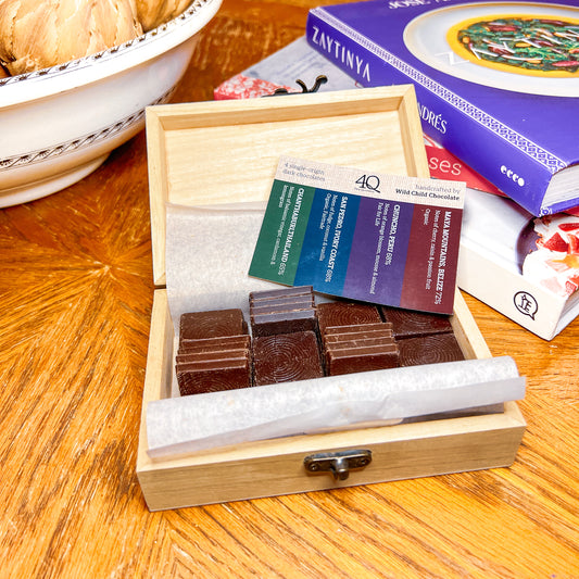 4Questions Single-Origin Tasting Squares Gift Box