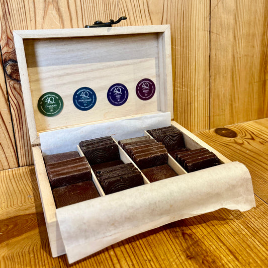 4Questions Single-Origin Tasting Squares Gift Box