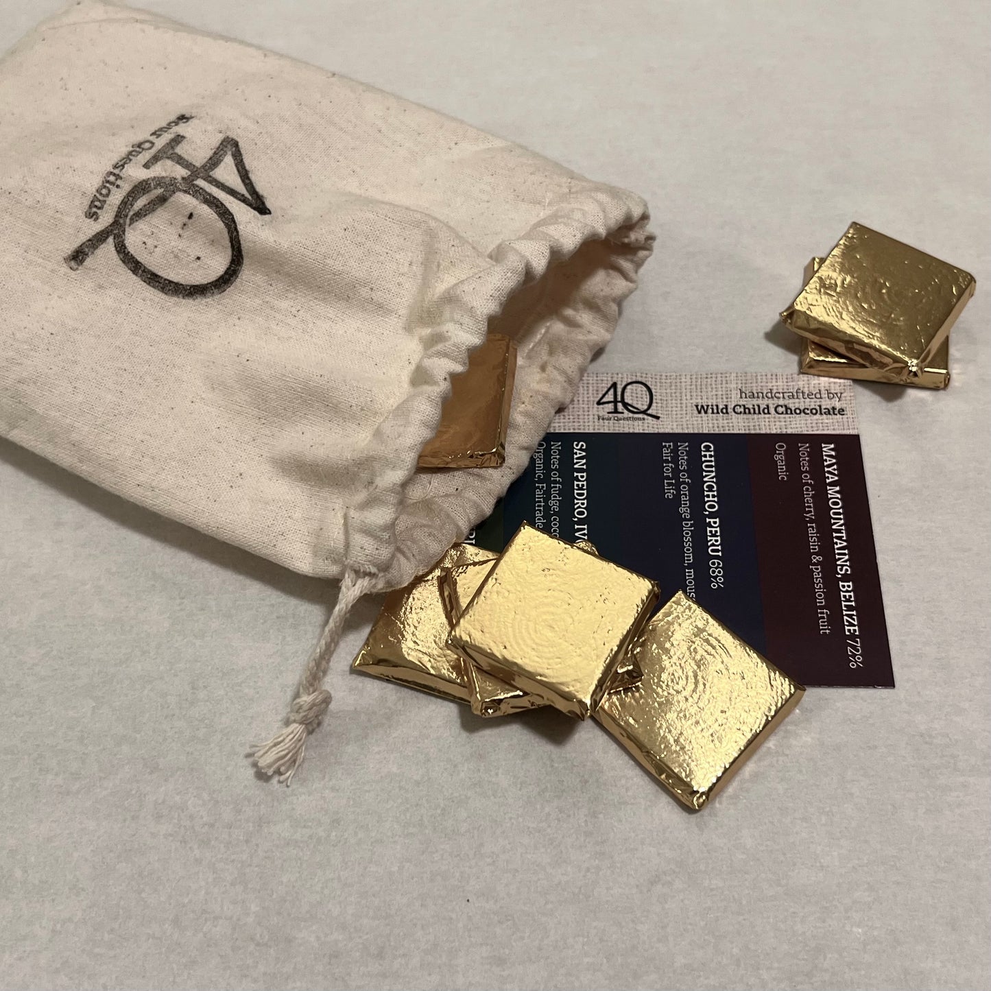 4Questions Single-Origin Tasting Squares Bag