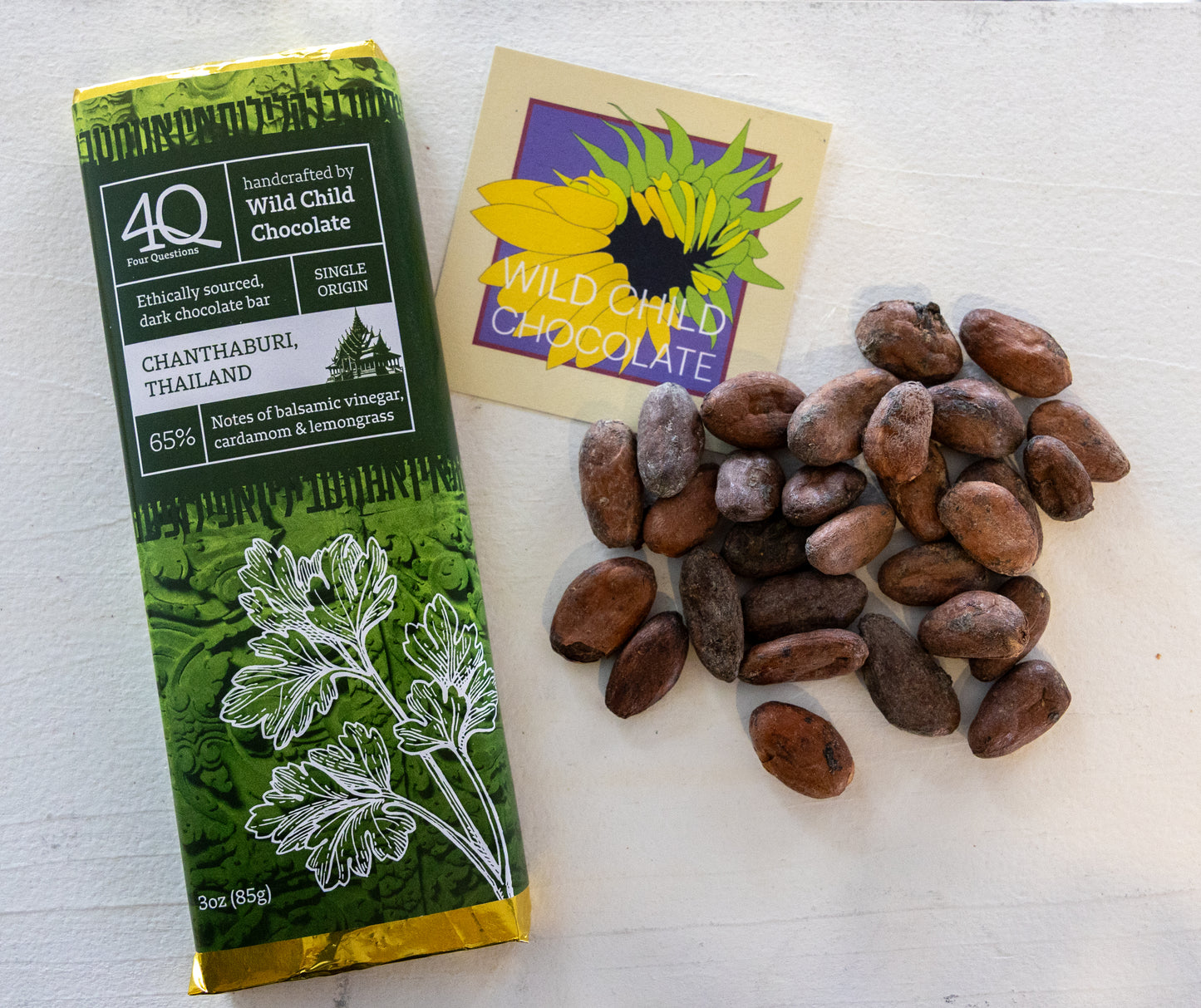 4Questions Single-Origin Chocolate Bar Set